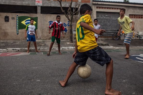 Santos, Brazil takes pride in star player Neymar's local rise